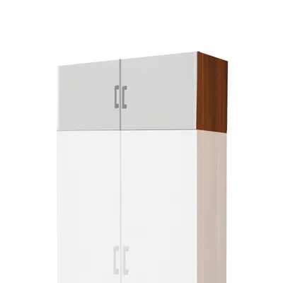 Obrázek produktu pro Nástavec ESO 2dveřový 61525 ořech/bílá