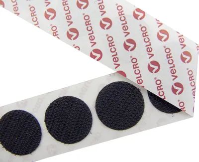 Image de VELCRO® Points auto-agrippants Crochet seul, 19mm x 125 blanc