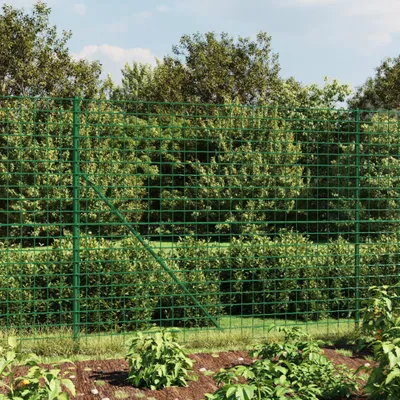 Produktbild von Maschendrahtzaun Grün 2x25 m Verzinkter Stahl