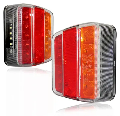 Produktbild von LED-Bremsleuchten-Set 12V/24V für Bus, Lkw, Sattelzug, Anhänger