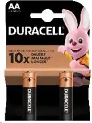 Obrázek produktu pro Bateria jednorazowa alkaliczna, paluszek, AA, 1.5V, Duracell, blistr, 2-pack, 42301, Basic