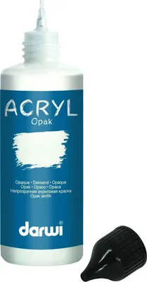 Obrázok produktu pre Darwi Opak Akrylová farba White 80 ml 1 ks