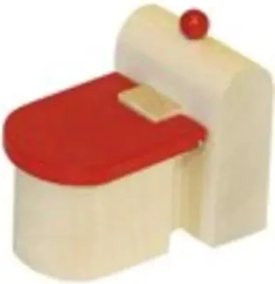Produktbild von Puppenhausmöbel Bad Rustikal, Toilette