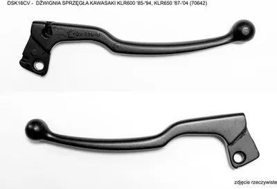 Produktbild von Kupplungshebel Für Kawasaki Klr600 '85-'94, Klr650 '87-'04, Schwarz (Dsk16Cv) Dss16Cv, Dss17Cv (73362) (70