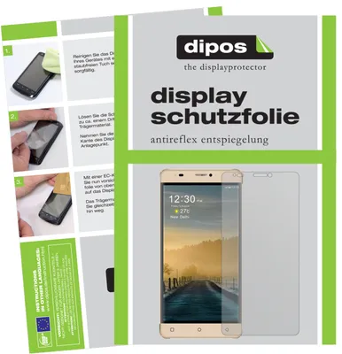 Produktbild von 6x Schutzfolie für Gooweel G9 matt Displayschutzfolie Folie Display Schutz dipos