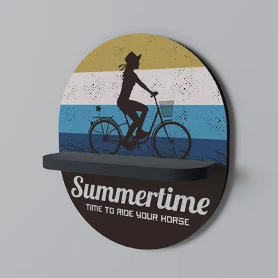 Produktbild von SUMMERTIME Ovales Regal Schwarz