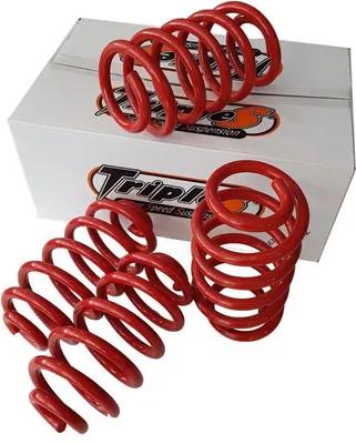 Produktbild von Triple S Sport Federn Tieferlegungsfedern Audi A4 8E 35mm vorne hinten