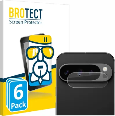 Produktbild von 6x BROTECT Schutzglas für Google Pixel 9 Pro (NUR Kameraschutz) Schutzfolie Panzer Folie Glas Display Schutz klar
