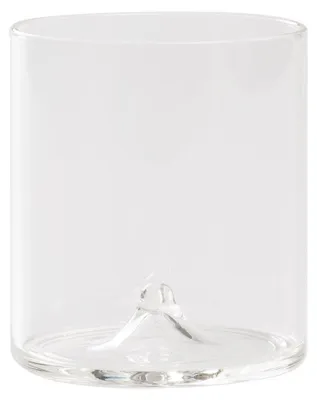 Immagine prodotto di Discobolo Tumbler Set 4 Bicchieri in Vetro Borosilicato Soffiato a Mano Trasparente 34,5 cl Design Elegante per Tavola Formale e Quotidiana