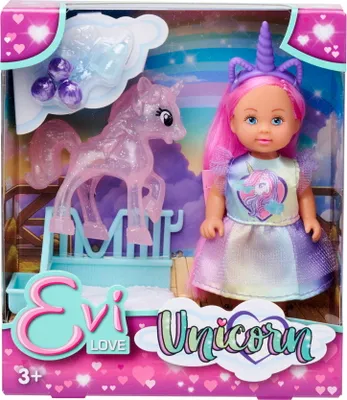 Produktbild von Simba Puppe Evi Love mit Unicorn Einhorn 105733728