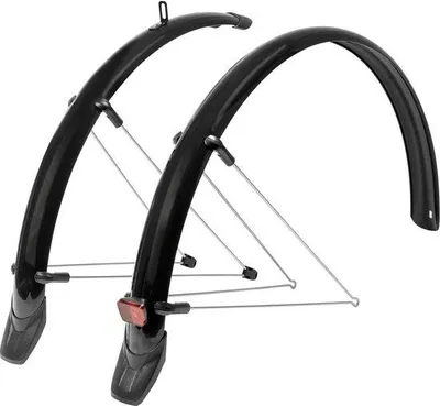 Produktbild von Famanu Schutzbleche für 26 Zoll Fahrräder - 58 mm breit - schwarz