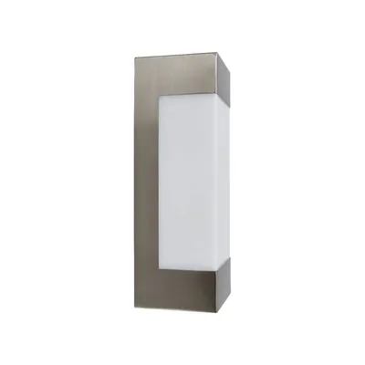 Produktbild von Lindby LED-Außenwandlampe Severina, Höhe 25 cm, Edelstahl