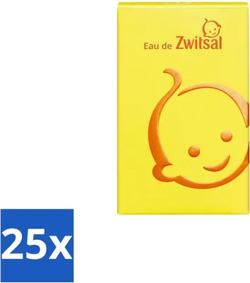 Image de Zwitsal Eau de Zwitsal 95 ml - Pack avantage - 25 pièces