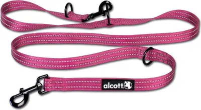 Immagine prodotto di Alcott Guinzaglio regolabile per cani rosa taglia M