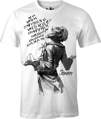 Produktbild von The Joker - T-Shirt für Herren CD170 (S) (Weiß)