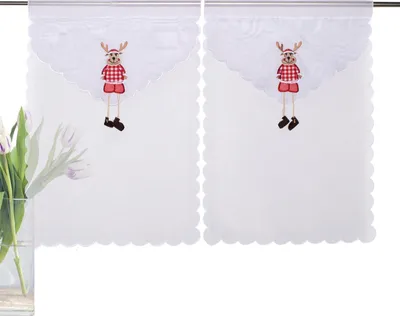 Produktbild von Home Wohnideen Fensterbilder 2er Pack 2X 45x30 cm Rot