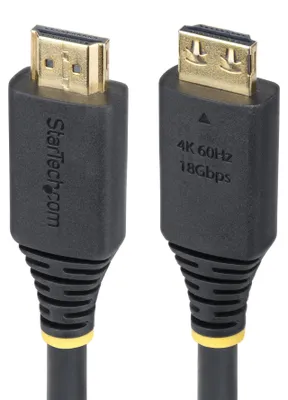 Produktbild von StarTech.com HDMI 2.0 Kabel 2m, 4K 60Hz, HDR10, ARC, 18Gbps, Schwarz