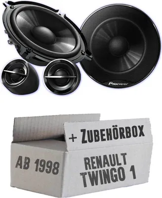 Produktbild von Pioneer TS-G133Ci - 13cm Lautsprechersystem - Einbauset passend für Renault Twingo 1 Phase 2 Front - justSOUND