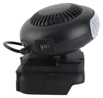 170W Heizlüfter, 2 Stufen, für 18V Akkus, leise, kompakt