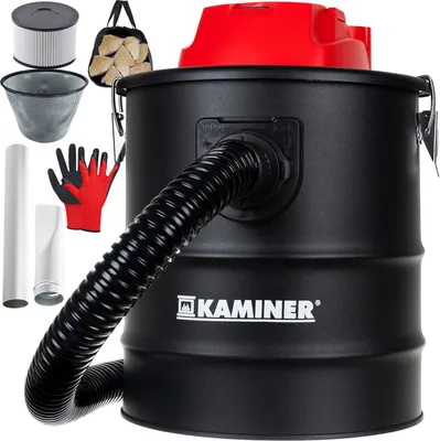 Produktbild von Kaminer Aschesauger Feinstaubsauger Ofen 15L 1200W HEPA Filter DualFilter 1170