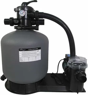 Produktbild von Filtereinheit 11m3 / h mit pumpe und sandfilter - Poolstyle 88031811