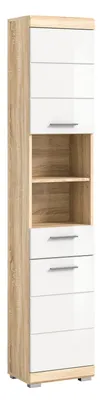 Obrázek produktu pro Lambada vysoká jednotka Sonoma světlý dub / bílá