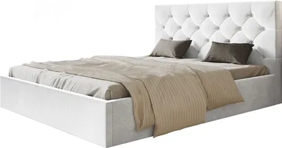 Produktbild von Polsterbett, 160x200 cm, Doppelbett, mit Bettkasten, mit Lattenrost, mit Kopfteil, Modern Bett, Robust, Elegant, Erstklassige Qualität, Slim-7, Hellgrau
