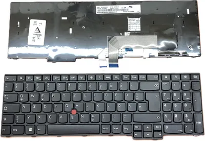 Produktbild von DEUTSCHE-Tastatur Keyboard kompatibel für Lenovo ThinkPad E555 20DH0027GE