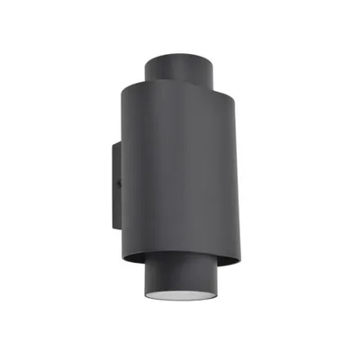 Image de Lampe de façade lampe murale d'extérieur CYPRES gris Lutec 6604002118