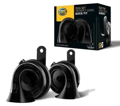 Productafbeelding van Hoorn, 12V, 72W, 110 dBA, lage tonen, HELLA, geschikt voor onder andere HONDA CR-V