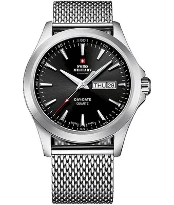 Produktbild von Swiss Military SMP36040.01 Herrenuhr 42mm 5ATM