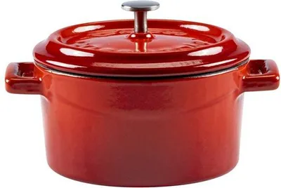 Obrázok produktu pre LAVA Metal Hrniec Ø 10 cm 035 L Liatinový Červený LVYTC10K2R