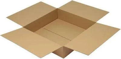 Image de Carton pliable à 1 cannelure Dimensions 600x600x150mm Qualité 1.20 B brun brun