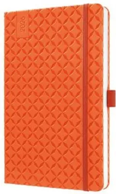 Produktbild von sigel Buchkalender Jolie Flair 2026 Kunstleder A5 orange