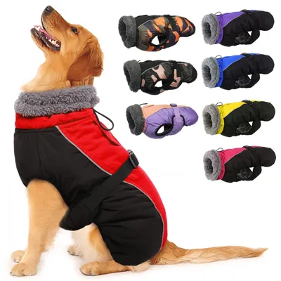 Produktbild von Reflektierende Hundejacke für kaltes Wetter