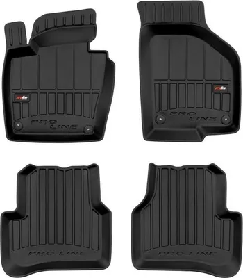 Zdjęcie produktu dla Dywaniki Gumowe Korytkowe F 3D Vw Passat B6 2005-2010