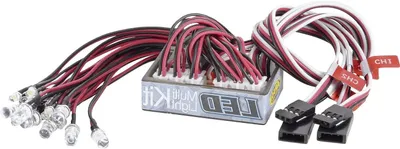 Productafbeelding van LED Lichtunit - Verlichting Truck - Modelbouw Verfraaiing - Eenvoudige Montage - 1 Stuk - Wit