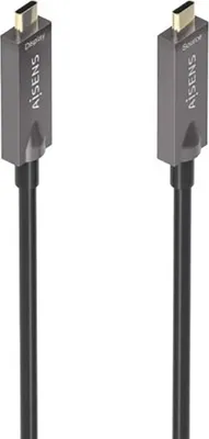 Obrázek produktu pro AISENS A157-0883, 15 m, USB C, USB C, USB 3.2 Gen 1 (3.1 Gen 1), 10 Gbit/s, Černá