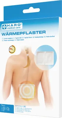Produktbild von HARO Wärmepflaster 130 x 190 mm weiß