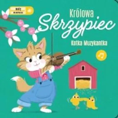 Obrázek produktu pro Książeczka Królowa Skrzypiec Mały Wirtuoz dla dzieci
