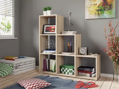 Obrázok produktu pre Policový regál HARKEN 1 - dub sonoma