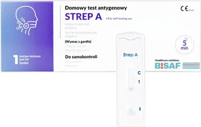 Immagine prodotto di Strep A - Bisaf Selftest | Confezione (1 pezzo)