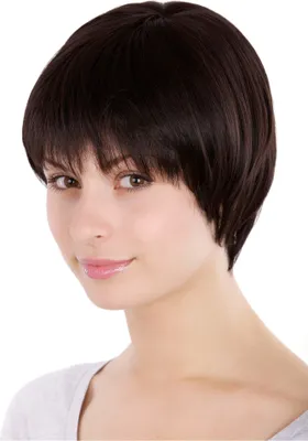 Produktbild von WIG ME UP Perücke, Bob, dunkelbraun, kurz, 1235-4