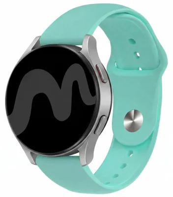 Productafbeelding van imoshion Siliconen Sport bandje - Universeel 18 mm aansluiting - Mintgroen, AI-gegenereerde afbeelding