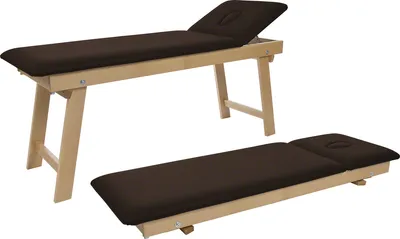 Produktbild von Therapieliege Tiziano Natur Massageliege Massagebank Praxisliege, 65 cm