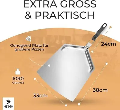 Produktbild von Famanu Pizzaschaufel Hochwertig und Praktisch - Edelstahl
