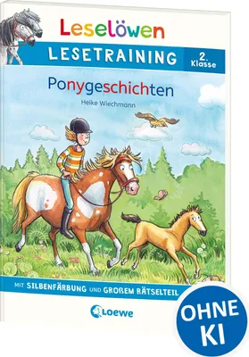 Produktbild von Leselöwen Lesetraining 2. Klasse - Ponygeschichten
