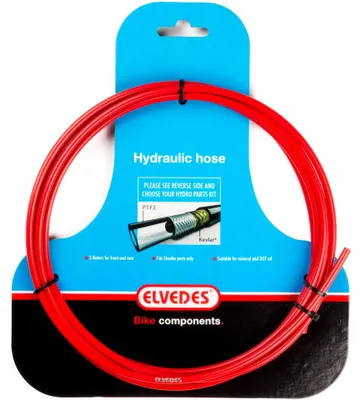Produktbild von Elvedes Ptfe Aramidic Hydraulischer Bremsschlauch 3 M Rot  Rot One Size