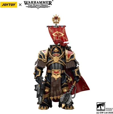 Produktbild von Joy Toy Warhammer 40.000: Sons of Horus Actionfigur Legion Cataphractii Praetor mit Combi-Melta und Power Maul 14 cm