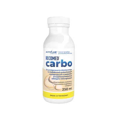 Zdjęcie produktu dla RECOMED® CARBO - Odżywianie przed operacją - Napój węglowodanowy z cytryną Activlab Pharma